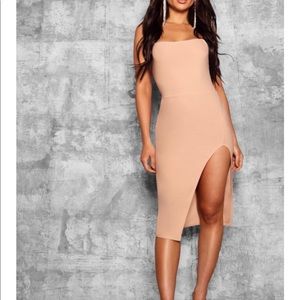 Boohoo cross back dress